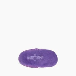 MINNETONKA INFANT RILEY BOOTIE PURPLE 1164 -Cotton slippers shop 775x775 1164 5