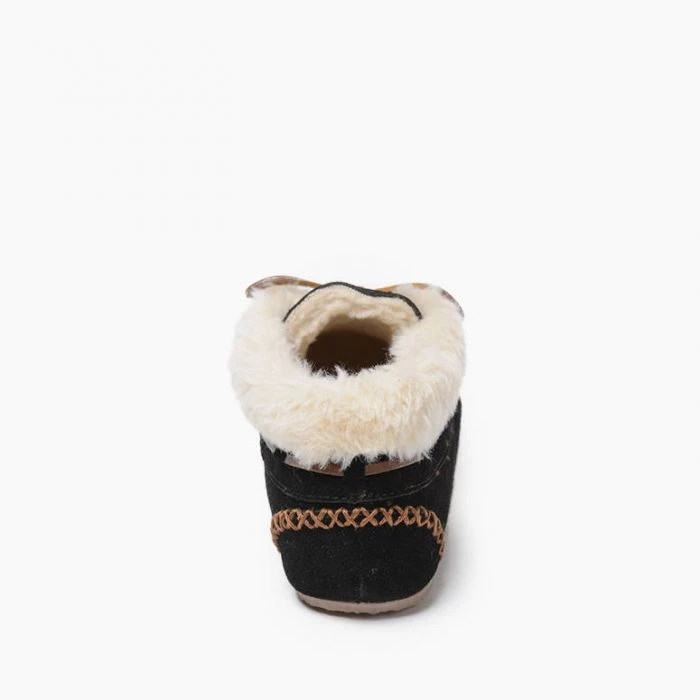 MINNETONKA 40030 WOMEN'S CHRISSY SLIPPER BLACK 5 MINNETONKA 40030 WOMEN'S CHRISSY SLIPPER BLACK - Image 5