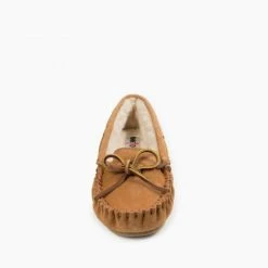 MINNETONKA 4011 WOMEN'S CALLIE SLIPPER CINNAMON -Cotton slippers shop 775x775 4011 1
