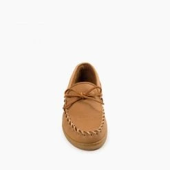 MINNETONKA MEN'S 890 MOOSEHIDE CLASSIC MOCCASIN IN NATURAL -Cotton slippers shop 775x775 890 1
