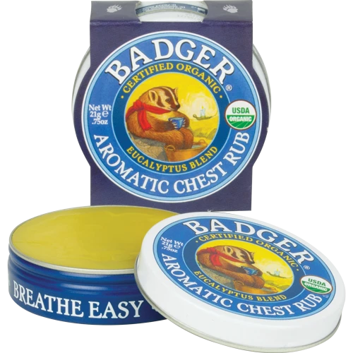 BADGER AROMATIC CHEST RUB 2OZ 2 BADGER AROMATIC CHEST RUB 2OZ - Image 2
