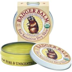 BADGER HEALING HANDS BALM UNSCENTED 2OZ TIN