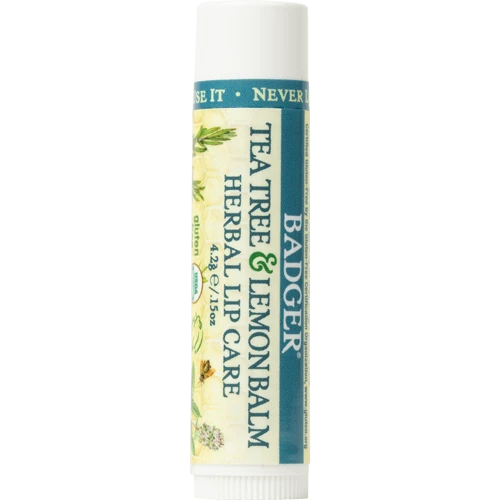 BADGER HERBAL LIP BALM-HERBAL LIP CARE 1 BADGER HERBAL LIP BALM-HERBAL LIP CARE