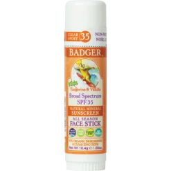 BADGER KIDS CLEAR SUNSCREEN STICK SPF 35