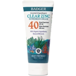 BADGER SPORT MINERAL SUNSCREEN CREAM SPF 40