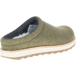 MERRELL MEN'S JUNO WOOL CLOG IN OLIVE 7 MERRELL MEN'S JUNO WOOL CLOG IN OLIVE -Cotton slippers shop J002359 6