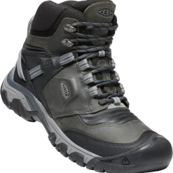 KEEN MEN'S RIDGE FLEX WATERPROOF BOOT IN MAGNET/BLACK