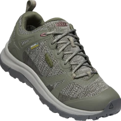 KEEN W'S TERRADORA II WATERPROOF SHOE DUSTY OLIVE/NOSTALGIA ROSE