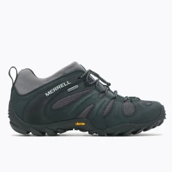 MERRELL MEN'S CHAMELEON 8 STRETCH WATERPROOF IN BLACK/GREY