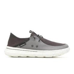 MERRELL Mens' Hut Moc 2 Canvas In Black/Charcoal