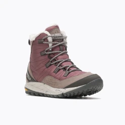 MERRELL Women's Antora Waterproof Sneaker Boot In Marron