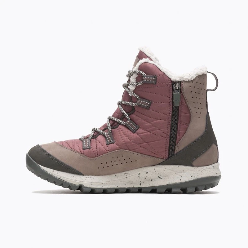MERRELL Women's Antora Waterproof Sneaker Boot In Marron 2 MERRELL Women's Antora Waterproof Sneaker Boot In Marron - Image 2
