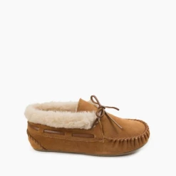 MINNETONKA 40031 WOMEN'S CHRISSY BOOTIE SLIPPER CINNAMON