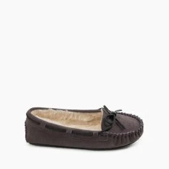 MINNETONKA 4015 WOMEN'S CALLY SLIPPER GREY