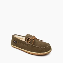 MINNETONKA 41037 MEN'S TOMM SLIPPER AUTUMN BROWN