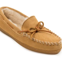 MINNETONKA WOMEN'S PILE LINED HARDSOLE