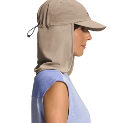 THE NORTH FACE Horizon Sunshield Hat -Cotton slippers shop NF0A7WH1 254 modelback