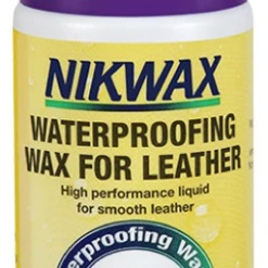NIKWAX WATERPROOFING WAX FOR LEATHER- <B>BLACK</B> LIQUID