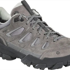 OBOZ WOMENS' SAWTOOTH X LOW WATERPROOF IN HAZY GRAY