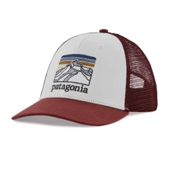 PATAGONIA Line Logo Ridge LoPro Trucker Hat #38285 -Cotton slippers shop PAT 38285 WISQ