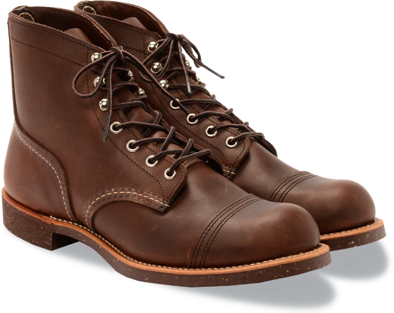 Red Wing Heritage REDWING IRON RANGER - MADE IN USA - AMBER HARNESS LEATHER - 8111 1 Red Wing Heritage REDWING IRON RANGER - MADE IN USA - AMBER HARNESS LEATHER - 8111