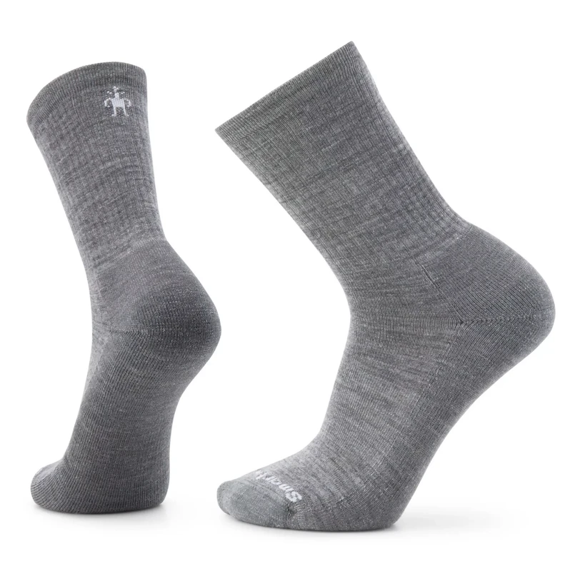 SMARTWOOL Everyday Solid Rib Light Cushion Crew Socks 3 SMARTWOOL Everyday Solid Rib Light Cushion Crew Socks - Image 3