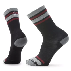 SMARTWOOL Everyday Top Split Stripe Zero Cushion Crew Socks