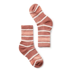 SMARTWOOL KIDS' HIKE LIGHT CUSHION STRIPED CREW SOCKS -Cotton slippers shop SMARTWOOL KIDS HIKE LIGHT CUSHION STRIPED CREW SOCKS DCDR S