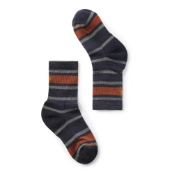 SMARTWOOL KIDS' HIKE LIGHT CUSHION STRIPED CREW SOCKS -Cotton slippers shop SMARTWOOL KIDS HIKE LIGHT CUSHION STRIPED CREW SOCKS DPNV S