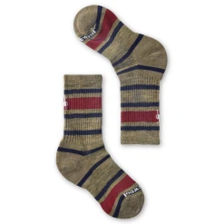SMARTWOOL KIDS' HIKE LIGHT CUSHION STRIPED CREW SOCKS -Cotton slippers shop SMARTWOOL KIDS HIKE LIGHT CUSHION STRIPED CREW SOCKS DSND S