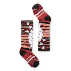 SMARTWOOL Kid's Wintersport Full Cushion Yeti Pattern Over The Calf Socks