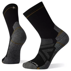 SMARTWOOL MEN'S HIKE FULL CUSHION CREW SOCKS -Cotton slippers shop SMARTWOOL MENS HIKE FULL CUSHION CREW SOCKS BLK M