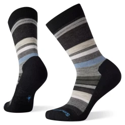 SMARTWOOL WOMEN'S EVERYDAY SATURNSPHERE CREW SOCKS -Cotton slippers shop SMARTWOOL WOMENS EVERYDAY SATURNSPHERE CREW SOCKS BLKA S