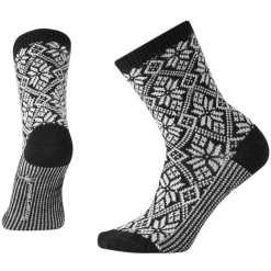 SMARTWOOL WOMEN'S EVERYDAY TRADITIONAL SNOWFLAKE CREW SOCKS