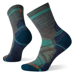 SMARTWOOL WOMEN'S HIKE LIGHT CUSHION MID CREW SOCKS