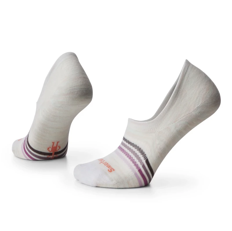 SMARTWOOL Women's Everyday Striped Zero Cushion No Show Socks - Image 2
