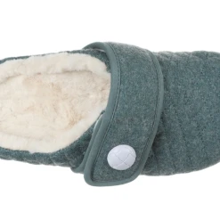 VIONIC WOMEN'S CARLIN FLANNEL QUILTED SLIPPER -Cotton slippers shop VIO CARLIN MINERAL top